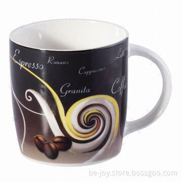 11oz ceramic mug with coffee design
